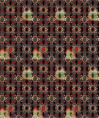 Klasik çiçekler. El çizimi, soyut ve süslü elementler. Yaz çiçekleri teması. Siyah ve kahverengi renkler. Suluboya resim taklit Raster illüstrasyonu.