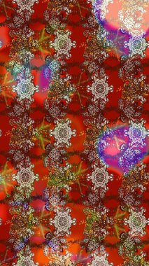 Çiçekli bahar çiçekleri. Motley illüstrasyonu. Küçük renkli çiçekler. Küçük çiçekte güzel bir desen. Moda baskıları için zarif bir şablon.