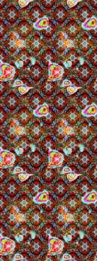 Tomurcukları çiçek olan sevimli bir çiçek deseni. Raster. Eski usul. Kumaş, tekstil, duvar kağıdı baskısı için. Eskiz geçmişi. Raster illüstrasyonu.