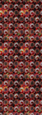 Raster Henna tarzı. Taslak süsleme izi. Tebrik kartı geçmişi, boyama kitabı, arkaplan ve tekstil için kullanılabilir. Etnik Mandala havlusu. Sınır Hindistan çiçek desenli paisley patentli.