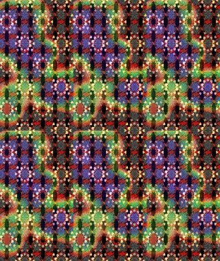 Raster düz çiçek çizim deseni. Hediye ambalaj kağıdı, tebrik kartları, posterler ve pankart tasarımı. Siyah ve kahverengi renkte çiçekler.