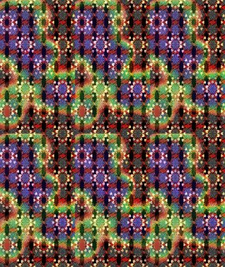 Raster düz çiçek çizim deseni. Hediye ambalaj kağıdı, tebrik kartları, posterler ve pankart tasarımı. Siyah ve kahverengi renkte çiçekler.