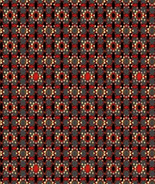 Şekil verilmiş çiçeklerle eskiz deseni. Süslü zentangle çizim dokusu, soyut çiçeklerle süslenmiş. Çiçek deseni duvar kağıdı, şablon dolguları ve web sayfası arkaplanı için kullanılabilir.