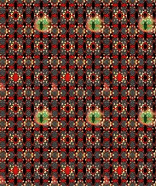 Raster Illustrasyon 'daki Çiçek Deseni' nin son moda çizimi. Güzel kumaş deseni. Renkli Yaz Temalı eskiz kalıbı. Düz Çiçek Elementleri Tasarımı.