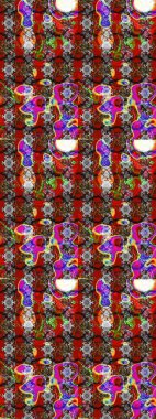 Raster deseni. Çiçekli çiçek deseni, suluboya. Küçük çiçekte güzel bir çiçek deseni..