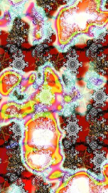 Tarafsız ve gri renklerde. Çiçek. Taslak dekoratif arka plan, çiçek mandala. Raster illüstrasyonu.