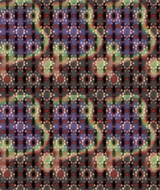 Raster güzel bir çiçek deseni çizmiş. Bahar mevsimi. Tatil havası. Nazik romantik baskı. Kahverengi ve siyah renkte çiçekler.