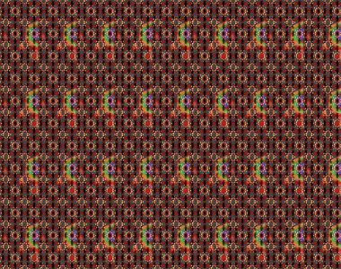 Tomurcukları papatya çiçekleri olan sevimli bir çiçek deseni. Eskiz geçmişi. Raster illüstrasyonu. Kumaş, tekstil, duvar kağıdı baskısı için. Eski usul. Miles Fleur, dandik süs.