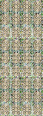 Raster illüstrasyonu. Tekstil veya kitap kapakları, imalat, duvar kağıtları, baskı, hediye paketi ve yapıştırma kitabı için çiçek eskizi geçmişi. Küçük ölçekli çiçeklerdeki basit sevimli desen.