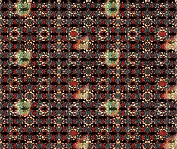 Çiçekli karalama şeklinde Raster çiçek deseni. Siyah ve kahverengi renkte çiçekler. Nazikçe, güzel çiçek arkaplanı..