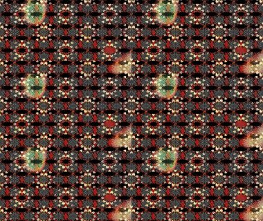 Çiçekli karalama şeklinde Raster çiçek deseni. Siyah ve kahverengi renkte çiçekler. Nazikçe, güzel çiçek arkaplanı..