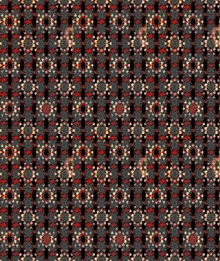 Çiçekli bahar çiçekleri. Küçük çiçekte güzel bir desen. Küçük renkli çiçekler. Moda baskıları için zarif bir şablon. Motley illüstrasyonu. Çizim.