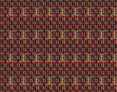 Tomurcukları papatya çiçekleri olan sevimli bir çiçek deseni. Eskiz geçmişi. Raster illüstrasyonu. Kumaş, tekstil, duvar kağıdı baskısı için. Eski usul. Miles Fleur, dandik süs.