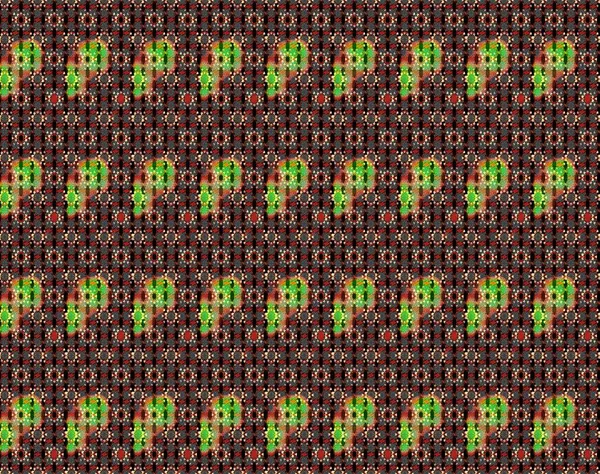 Raster Illustrasyon 'daki Çiçek Deseni' nin son moda çizimi. Renkli Yaz Temalı eskiz kalıbı. Güzel kumaş deseni. Düz Çiçek Elementleri Tasarımı.