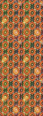 Kahverengi ve turuncu renklerde altın desenli altın elementler. Geleneksel oryantasyon süsü. Klasik klasik klasik arka plan. Kusursuz klasik raster altın desenli.