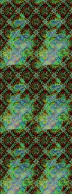 Çiçekli karalama şeklinde Raster çiçek deseni. Nazik, narin çiçek arkaplanı. Yeşil ve gri renkte çiçekler.