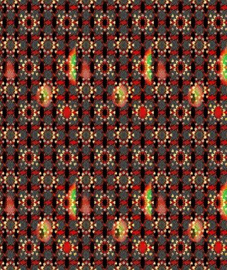 Çiçek deseni. Raster illüstrasyonu. Chichi 'nin kumaş kalıbını çiz. Renkli Bahar Teması eskiz kalıbı. Düz Çiçek Elementleri Tasarımı.