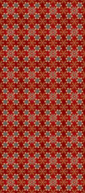 Kırmızı, kahverengi ve bej renklerde altın elementler. Duvar kâğıdı barok, İspanyol kumaşı. Şık bir grafik desen. Çiçek deseni. Kusursuz raster arkaplanı.