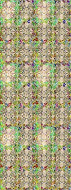 Damask arkaplanı tekerrür ediyor. Antika altın tekrarlanabilir duvar kağıdı. Bej ve nötr renklerde altın element. Barok tarzında altın çiçek süsü..