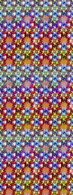 Raster Hip kumaş deseni. Eskiz Vintage Çiçek Deseni.