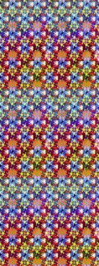 Raster Hip kumaş deseni. Eskiz Vintage Çiçek Deseni.