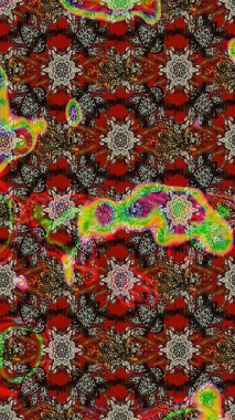 Güzel kumaş deseni. Çizim raster deseni. Çiçek arka planı.