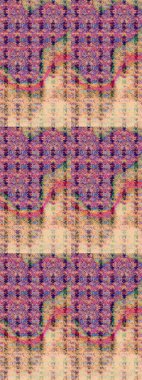 Bej ve pembe renklerde bahar çiçekleri. Raster illüstrasyonu. Yaprak ve çiçeklerin suluboya resimleri, bej ve pembe renkler üzerine çizimler..