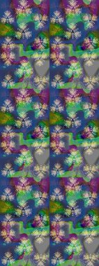 Paisley el çizimi elementler. Ev dekoru. Fantezi çiçekli kusursuz desen, doğal duvar kağıdı, çiçek desenli kıvrım çizimi..