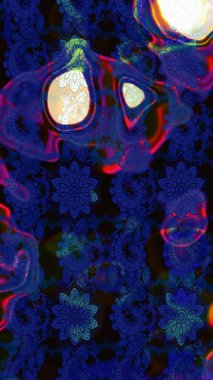 Güzel suluboya yaz çiçekleri deseni..