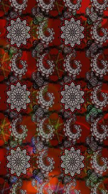 Güzel suluboya yaz çiçekleri deseni..