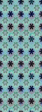 Raster illüstrasyonu. Güzel kumaş deseni. Bahar çiçekli güzel bir çiçek deseni..