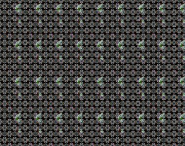 Raster. Düz Çiçek Elementleri Tasarımı. Renkli Bahar Teması çizim şablonu.