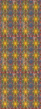 Elegant, bright and seamless brown and beige flower pattern design. It can be used on mug prints, baby apparels, wallpaper, wrapping boxes etc.