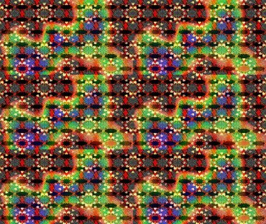 Botanik çizim kalıbı. Organik elementler. Suluboya etkisi. Raster deseni.