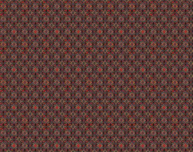 Düz Çiçek Elementleri Tasarımı. Renkli Bahar Teması eskiz kalıbı. Gri ve kahverengi renkli çiçekler. Sevimli çiçek raster deseni.