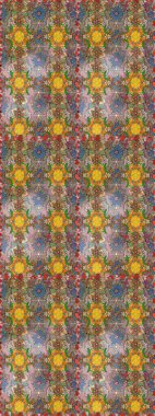 Güzel kumaş deseni. Küçük bir çiçekte eskiz deseni. Hoş bir çiçek geçmişi var. Raster illüstrasyonu.