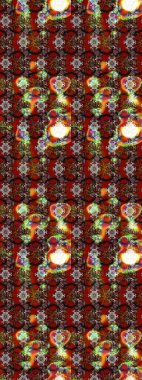 Raster. Tomurcukları çiçek olan sevimli bir çiçek deseni. Kumaş, tekstil, duvar kağıdı baskısı için. Raster illüstrasyonu. Eskiz geçmişi. Antika retro tarzı.