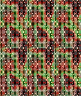 Kahverengi ve yeşil renklerde zarif çiçekli suluboya. Renkli Bahar Teması eskiz kalıbı. Düz Çiçek Elementleri Tasarımı. Raster illüstrasyonu.