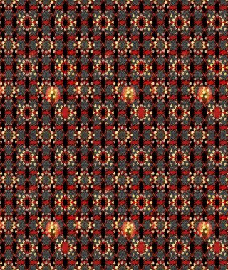 Kızılderili desenli desenli desenli şal deseni. Etnik Mandala süsü. Raster Henna dövme stili. Tekstil, tebrik kartı, boyama kitabı, telefon kılıfı baskısı için kullanılabilir.