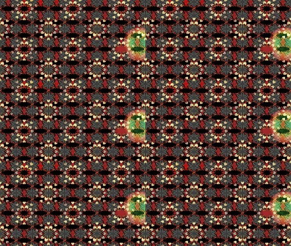 Çiçek arkaplanlı soyut zarafet eskiz deseni. Raster Güzel kumaş deseni.