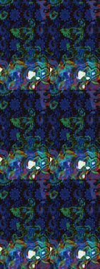 Tekstil, kumaş, ambalaj, hatıra defteri için hoş bir çiçek arkaplanı. Mavi ve gri arka planda. Elle çizilmiş çiçek desenli Raster çizimi. Çocuksu tasarım.