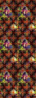 Paisley el çizimi elementler. Ev dekoru. Fantezi çiçekli eskiz deseni, doğal duvar kağıdı, çiçek desenli kıvrımlı illüstrasyon.