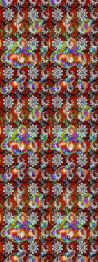 Motley illüstrasyonu. Kahverengi ve gri çiçekli bahar çiçekleri. Moda baskıları için zarif bir şablon. Küçük çiçekte güzel bir desen. Küçük renkli çiçekler..