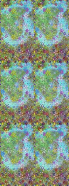 Kusursuz süs izi. Raster Henna tarzı. Sınır Kızılderili çiçekli paisley patten. Etnik Mandala havlusu. Tebrik kartı arkaplanı, boyama kitabı, arkaplan, tekstil için kullanılabilir.