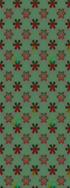 Hint çiçek liyada madalyon deseni. Etnik Mandala süsü. Tekstil, tebrik kartı, boyama kitabı, telefon kılıfı baskı için kullanılabilir. Raster Kına dövme tarzı.