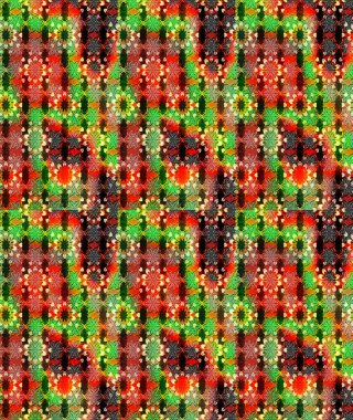 Sketch Floral Pattern in Raster illustration. Fancy fabric pattern. Colour Spring Theme sketch pattern Background. Flat Flower Elements Design.