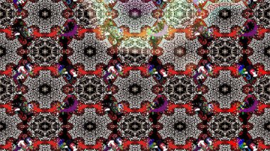 Raster illüstrasyonu. Anti-stres için soyut örnek sayfası. Siyah ve nötr renklerde.