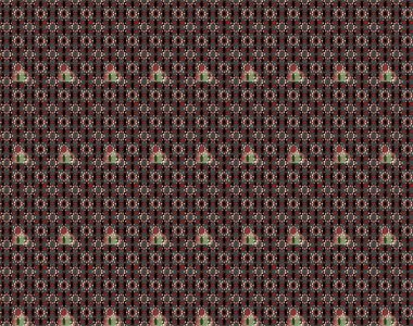 Çiçek desenli eskiz. Siyah ve kahverengi renkte çiçekler. Renkli Bahar Teması eskiz kalıbı. Düz Çiçek Elementleri Tasarım Raster illüstrasyonu.