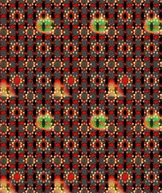 Çiçekli bahar çiçekleri. Küçük çiçekte güzel bir desen. Küçük renkli çiçekler. Moda baskıları için zarif bir şablon. Motley illüstrasyonu. Çizim.