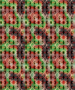 Gömlek baskısı için çiçek boyası. Çiçek desenli eskiz. Kahverengi ve yeşil renkte çiçekler.